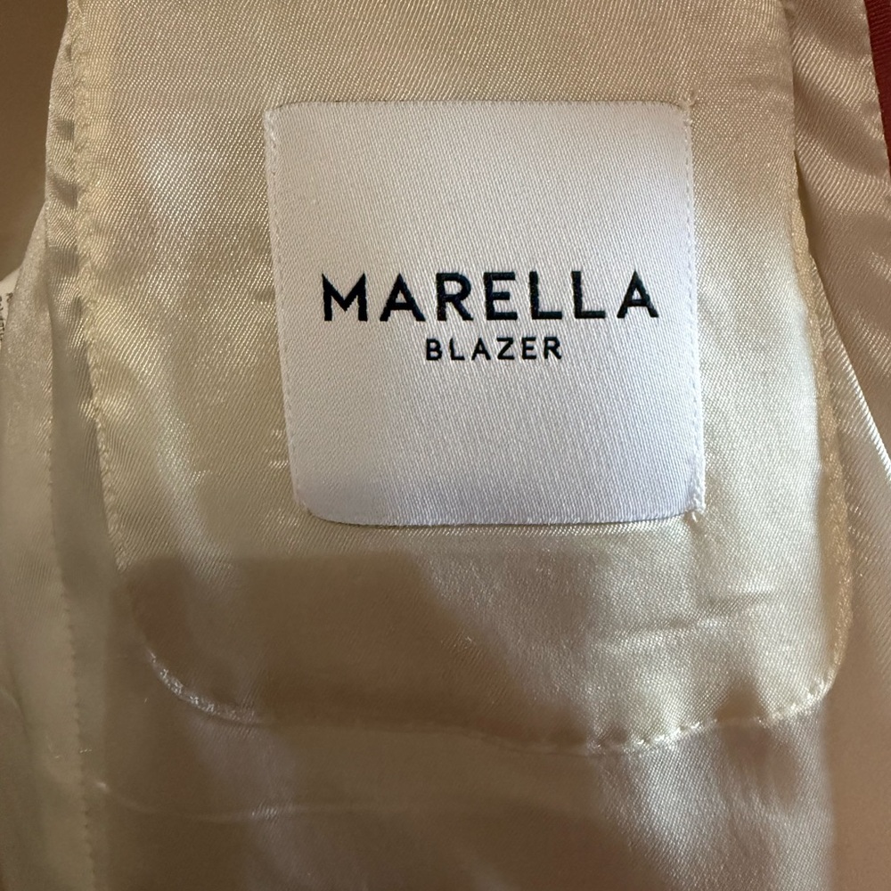 Marella single button straight blazer - image 3